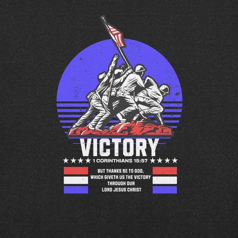 Victory Christian Bible Verse T-Shirt